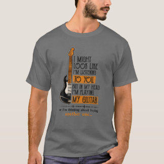 Camiseta Posso parecer que estou a ouvir-te, à Música Gui