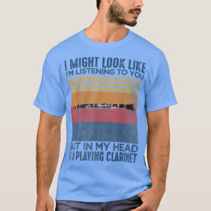 Camiseta Posso parecer que estou ouvindo você, Clari Engraç