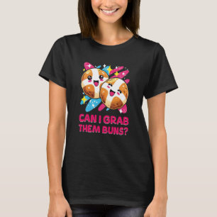 Camiseta Posso Pegar Esses Pãezinhos Pãezinhos de Páscoa En