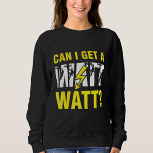Camiseta Posso pegar um eletricista Watt Lineman?
