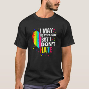 Camiseta Posso ser Hetero, mas não odeio Gay Les Pride L