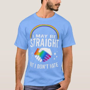 Camiseta Posso Ser Hetero Mas Não Odeio Gay LGBT E Lesbi