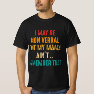 Camiseta Posso Ser Não Verbal Autismo Não Verbal Sensibiliz