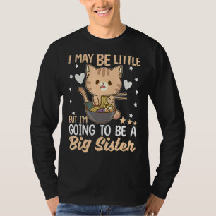 Camiseta Posso ser pequena mas vou ser uma irmã mais velha