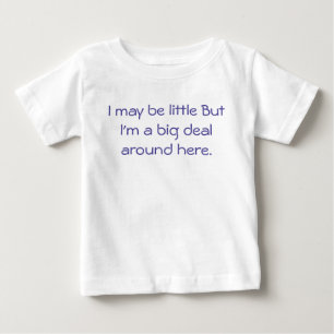 Camiseta Posso ser pequeno, mas sou um grande negócio por a