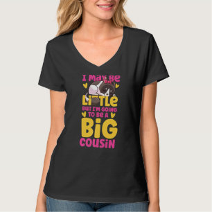 Camiseta Posso ser pequeno, mas vou ser um primo grande