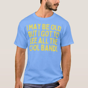 Camiseta Posso Ser Um Velho Dom De Música Engraçado.