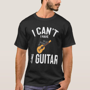 Camiseta Posso Ter Meus Violões Fofo Engraçado Piada Dos Me