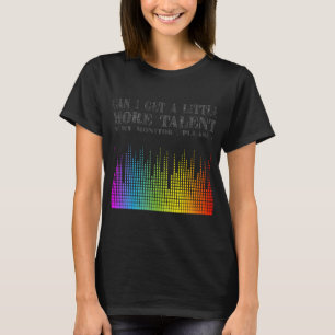 Camiseta Posso ter um pouco mais de talento no meu monitor,