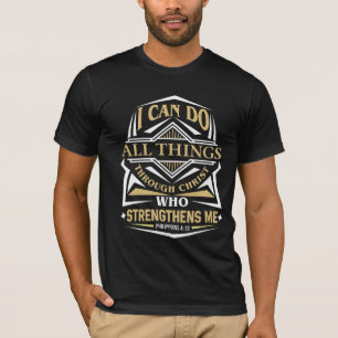Camiseta Posso Todas as Coisas em Cristo