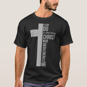 Camiseta Posso todas as coisas em Cristo que me fortalece
