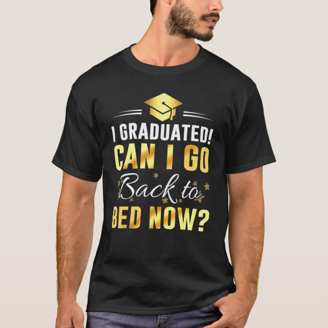 Camiseta Posso Voltar Para A Cama Para Ele? (Frente)