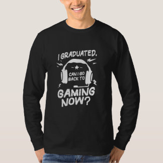 Camiseta Posso Voltar Para a Formatura de Jogos