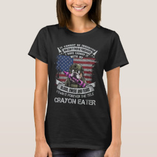 Camiseta Possua Para Sempre O Título Comedor De Lápis Bande