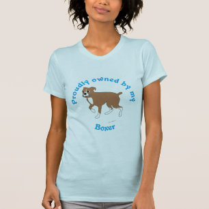 Camiseta Possuído orgulhosa por meu pugilista