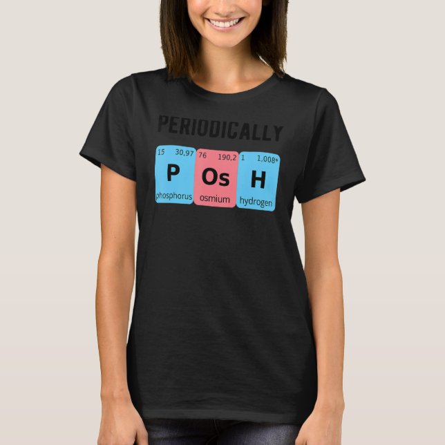Camiseta Possuir Periodicamente Química Com PhD Student Che (Frente)