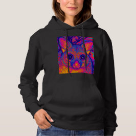 Camiseta possum australiano de cauda peluda psicodélico