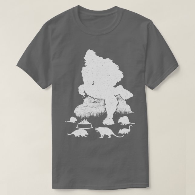 Camiseta Possum Bigfoot (Frente do Design)