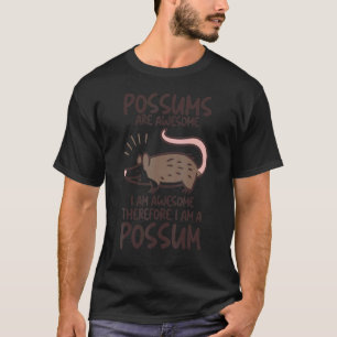 Camiseta Possum É Um Incrível Ogambm Cute Possum Rodent Ga