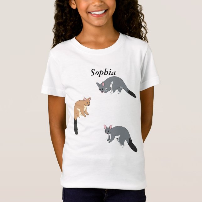 Camiseta Possums de Cauda Espessa (Frente)