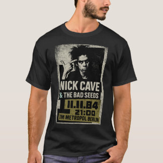 Camiseta Post-Punk Icon: Retro Concert Vibe
