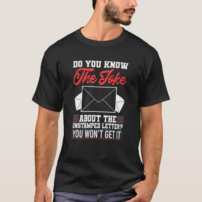 Camiseta Postal Service Mail Carrier para Postman (Frente)