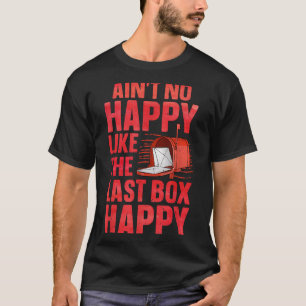 Camiseta Postal Worker Design Para Homens Mailman Mail Ca