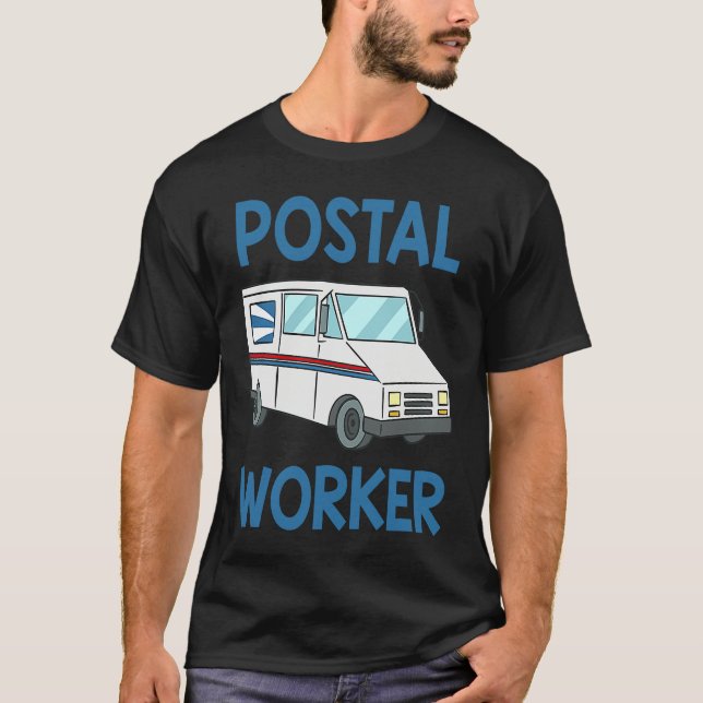 Camiseta Postal Worker Designs Postal Carrier (Frente)