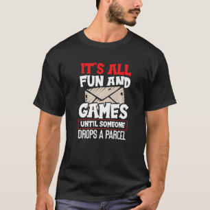 Camiseta Postal Worker Mailman É O Parcel De Divertimento