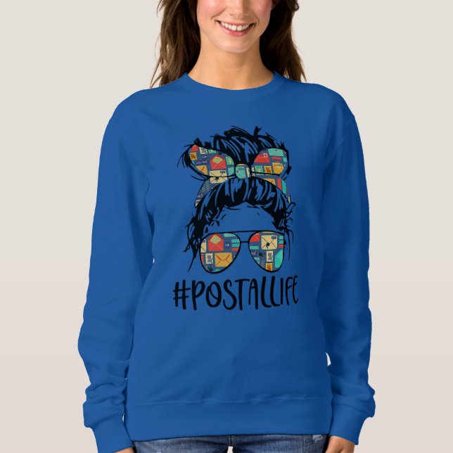 Camiseta Postallife Mail Carrier Postal Worker Mailwoman (Frente)