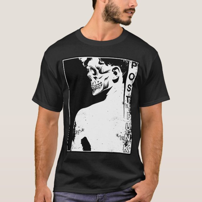 CAMISETA POSTAR DESIGN PUNK (Frente)