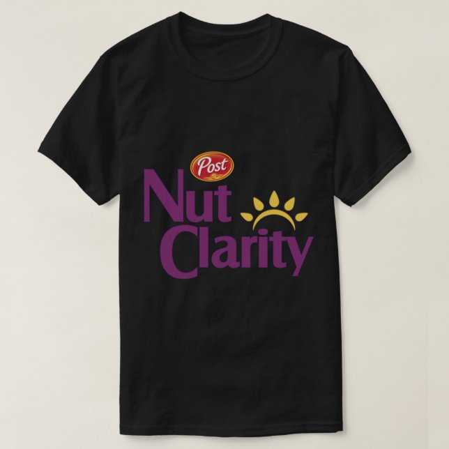 Camiseta Postar Nu Clarity Bran Cereal Logotipo Parody Clas (Frente do Design)