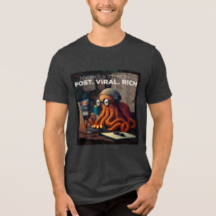 Camiseta Postar Rico Viral - Jogador Lula