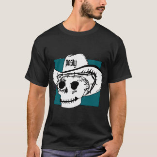 Camiseta Poste o Malone Skull Hollywoods