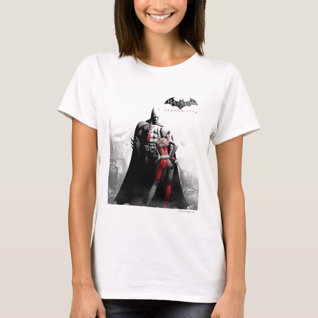 Camiseta POSTER AC - Batman & Harley (Frente)