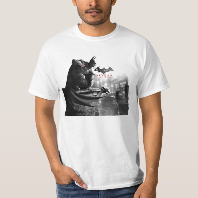 Camiseta POSTER CA - Ledge Batman Gargoyle (Frente)