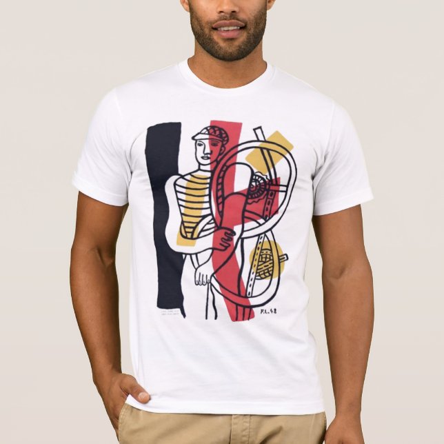Camiseta Poster da bicicleta do vintage (Frente)
