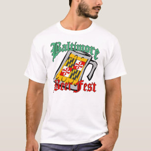 Camiseta Poster da Festa de Cerveja de Baltimore