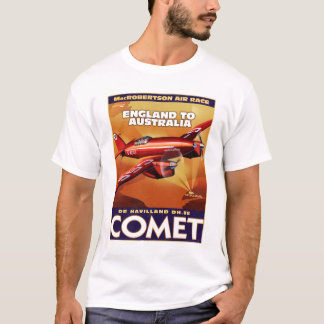 Camiseta Poster da raça do ar do vintage