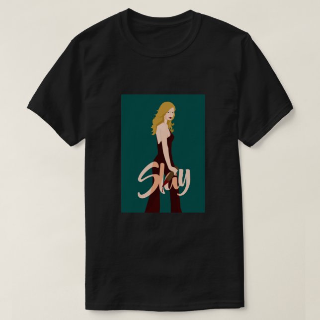 Camiseta Poster de Buffy de Apresentação (Frente do Design)