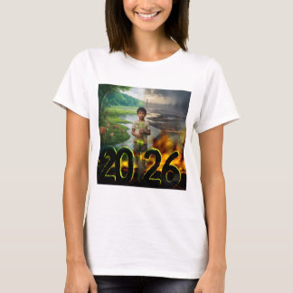 Camiseta poster de Consciência Ambiental 2026 - Esperança v