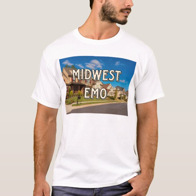 Camiseta Poster de Emo Centro-Oeste (Frente)