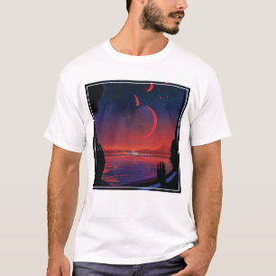 Camiseta Poster de Espaço Retroativo - Os Visualizadores Ob