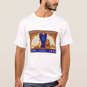Camiseta poster de Expo Internacional Lyon 1914