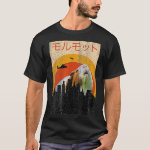 Camiseta Poster de Filme Japonês Guiné Porco Horror de Vi