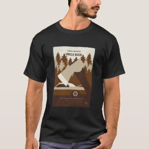 Camiseta Poster de filme mínimo do meu tio Buck