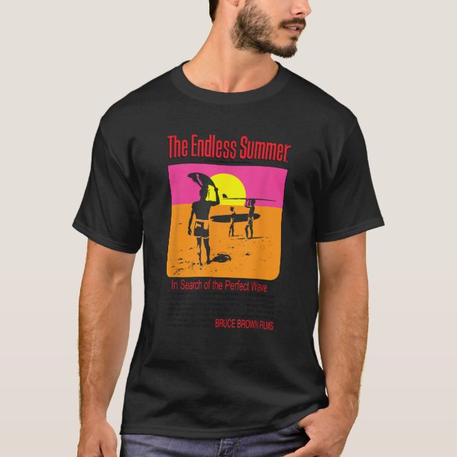 Camiseta Poster de filme original de Verão sem fim (Frente)