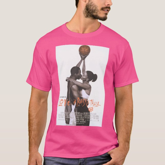 Camiseta Poster de filmes de basquetebol (Frente)