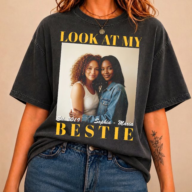 Camiseta Pôster de Foto de Rap Personalizado, Foto das Melh (Criador carregado)