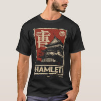 Poster de Hamlet Shakespeare - Ukiyo-e japonês